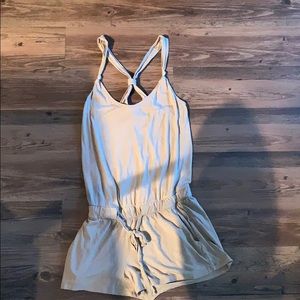 Tan Romper